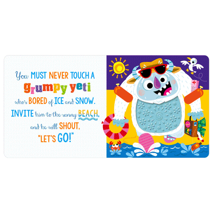Board Book Never Touch a Grumpy Unicorn!