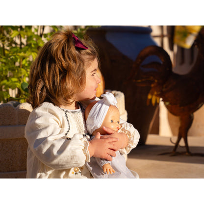 Alex & Sonia doll - Floral blouse and tights - Paola Reina