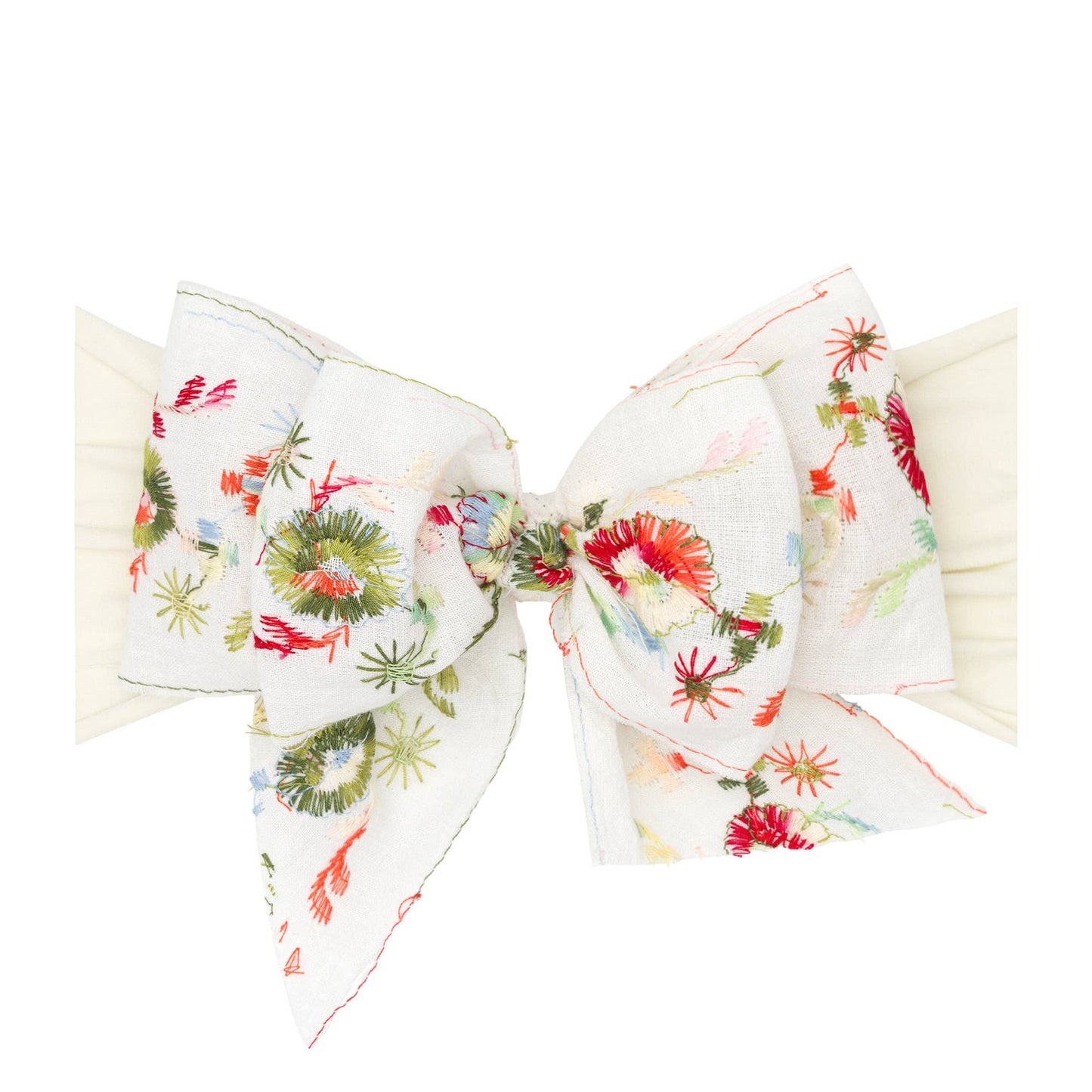 Baby Bling® Faux Silk Big Classic Bow on soft nylon headband