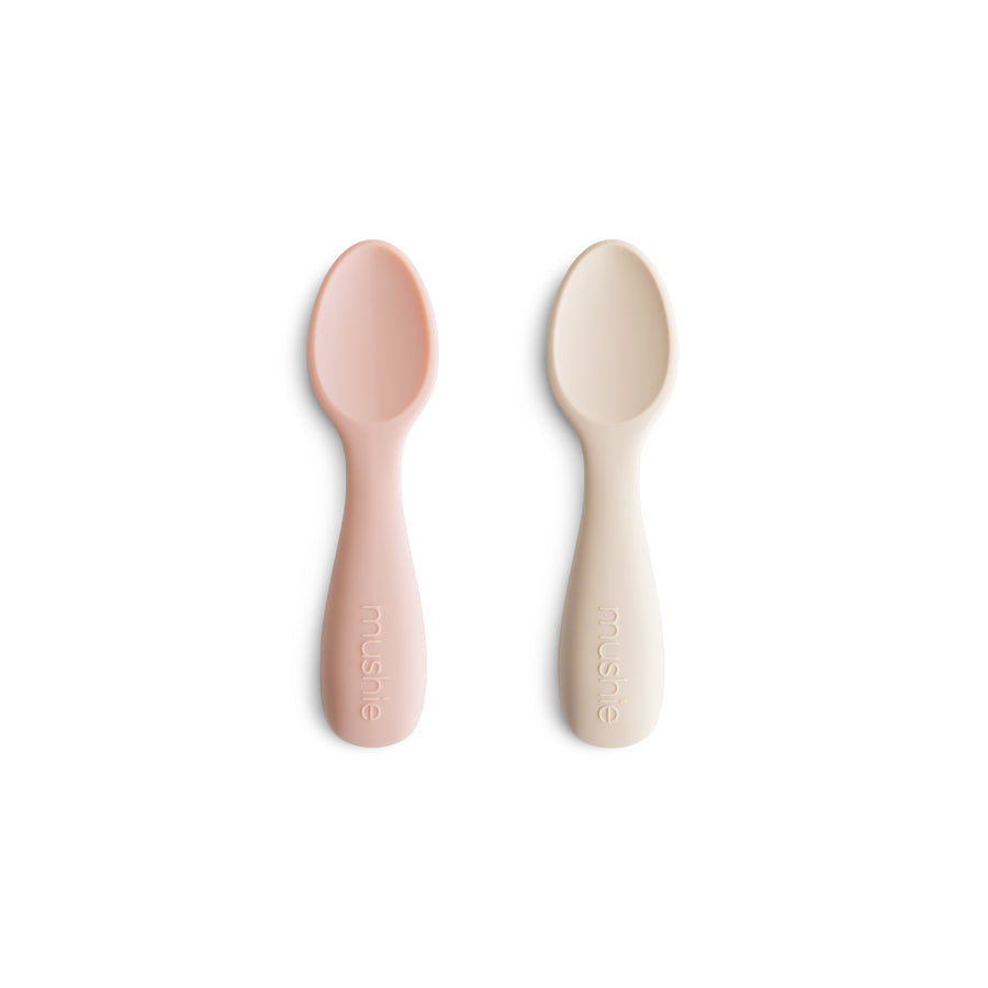 Silicone Toddler Starter Spoons 2-Pack