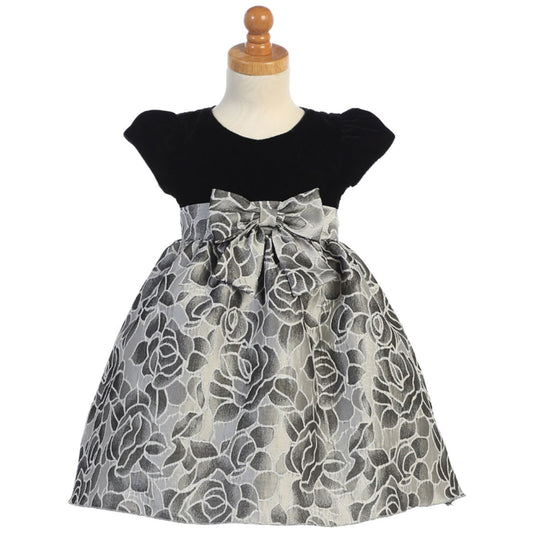 Velvet & Floral jacquard