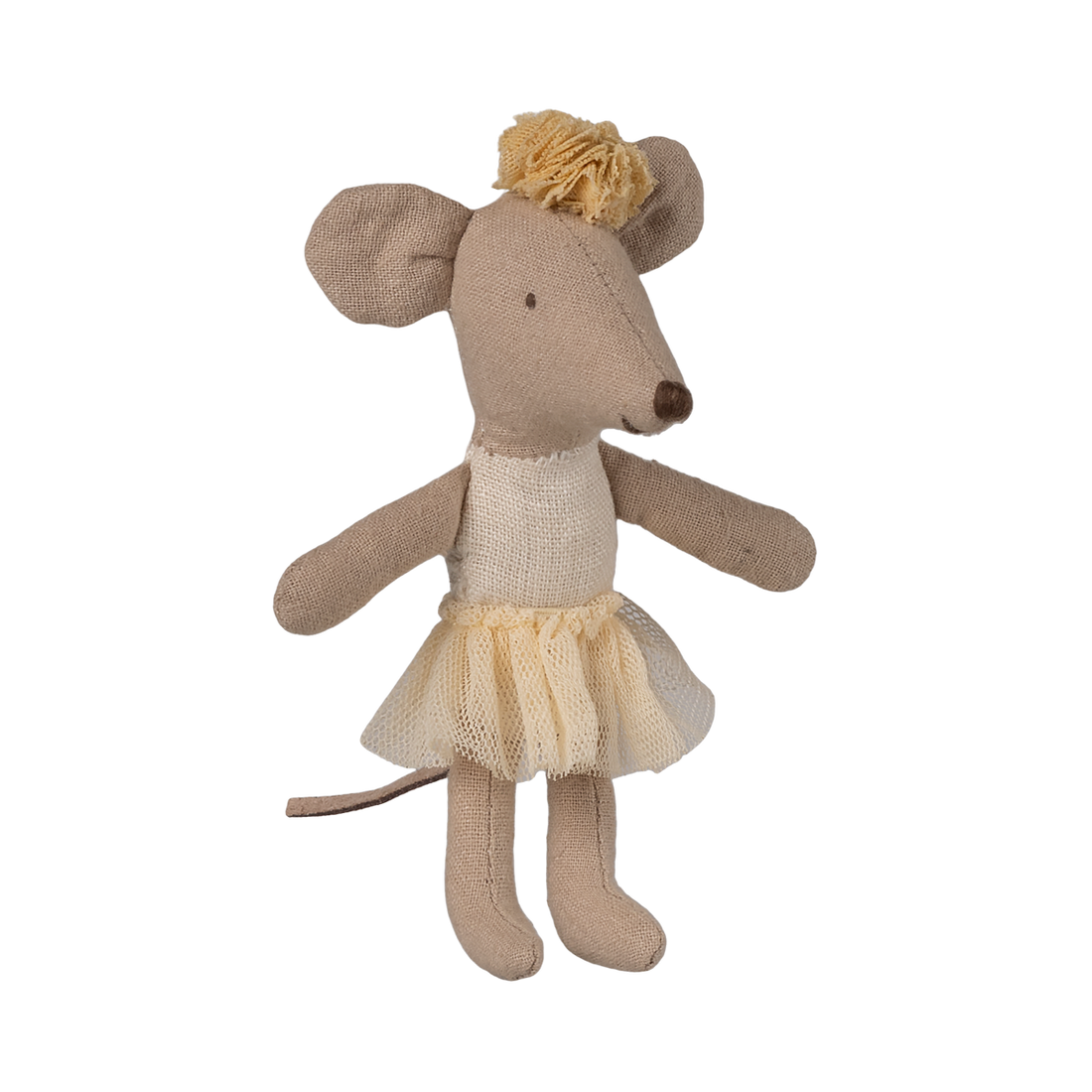 Ballerina mouse, Little sister - Off white