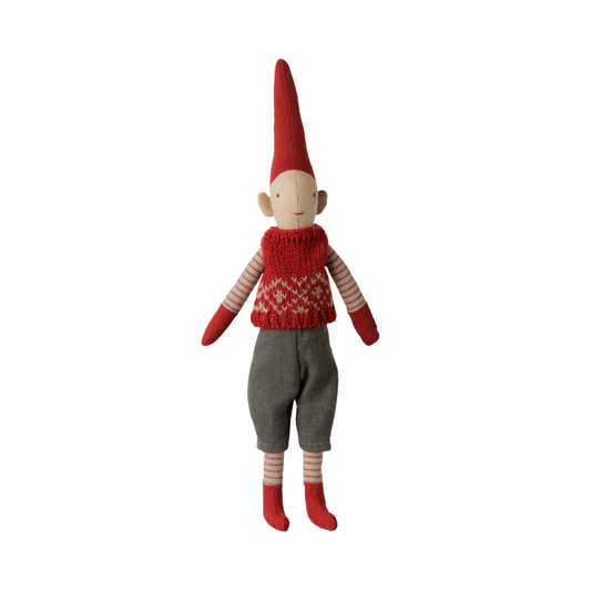 Pixy, Size 1 - Boy - Red knitted vest