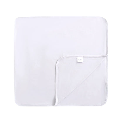 Comfy Gray Bamboo Swaddle Blanket