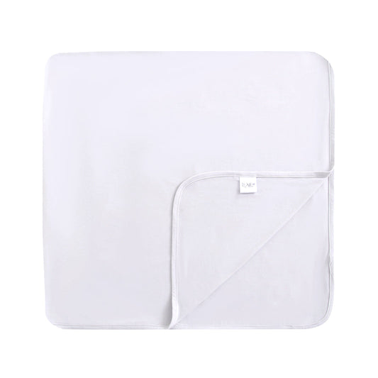 Comfy Gray Bamboo Swaddle Blanket