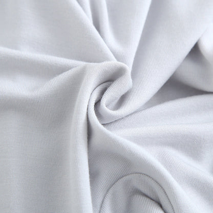 Comfy Gray Bamboo Swaddle Blanket