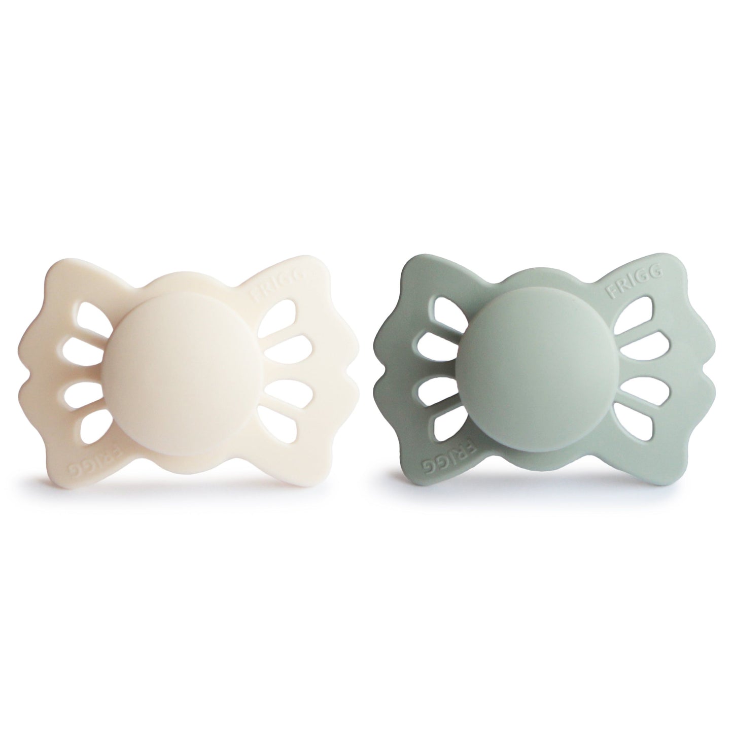 FRIGG Lucky Symmetrical Silicone Pacifier 2-Pack (0-6 Months)