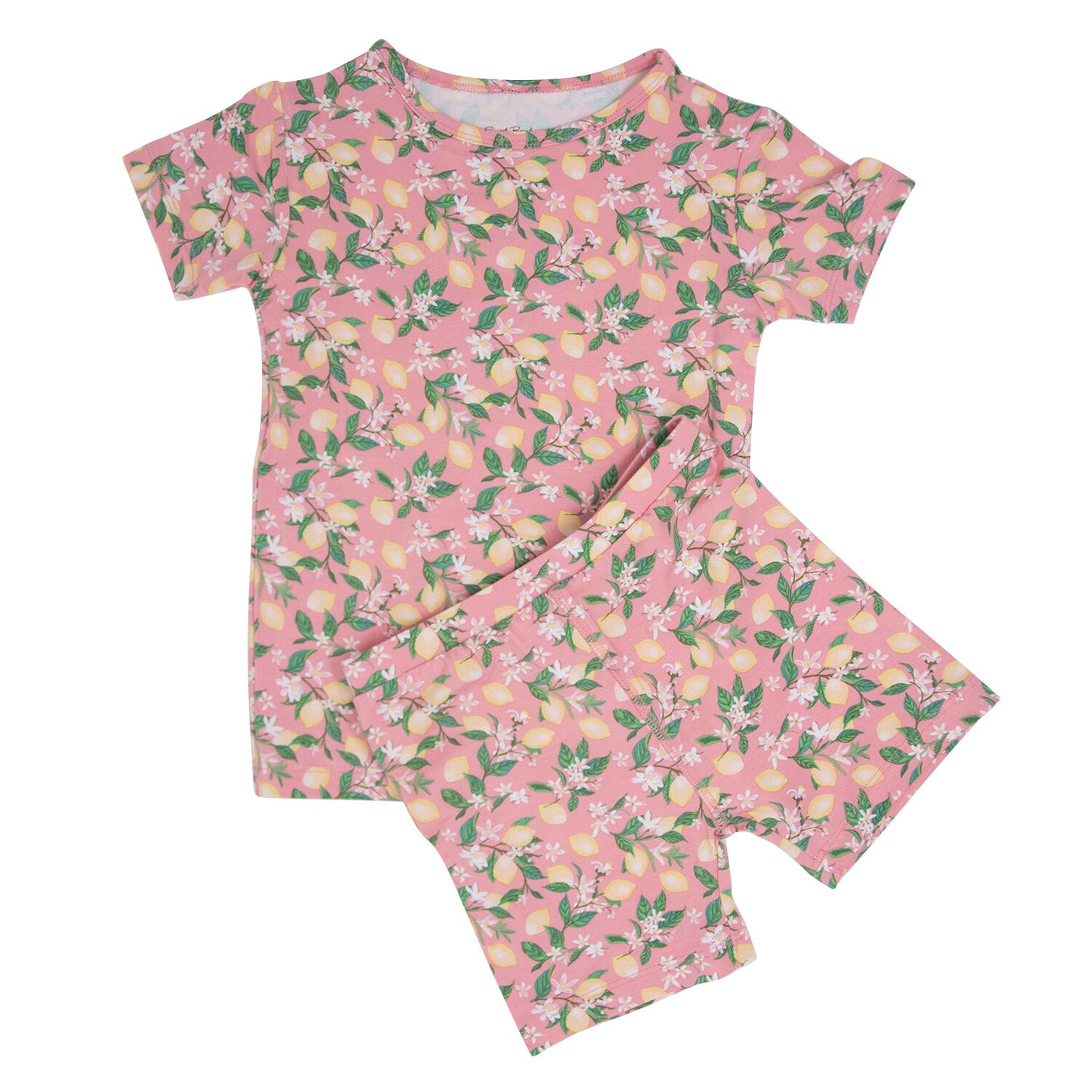 Summer PJ - Lemons Pink