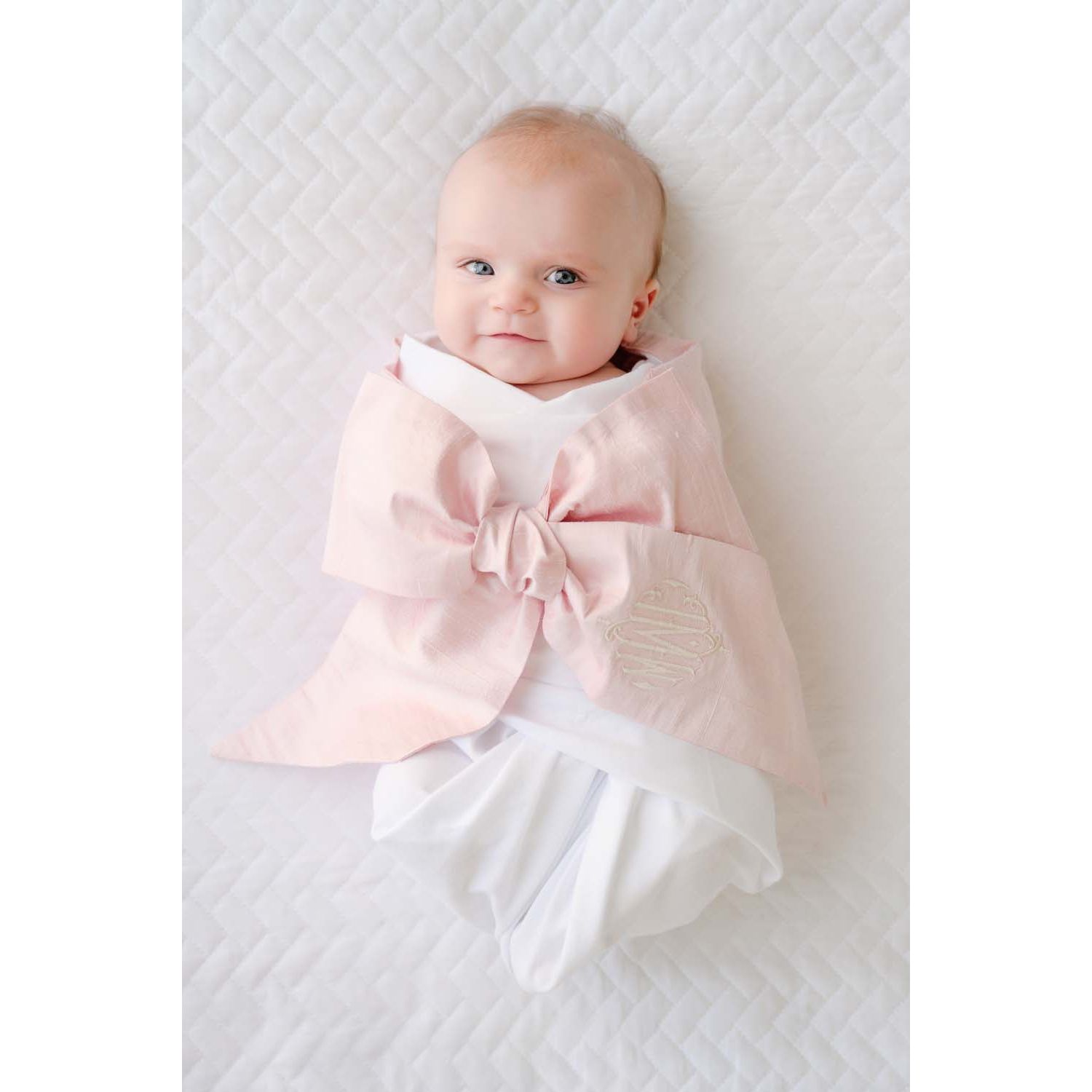 The Beaufort Bonnet offers Company Bow Swaddle