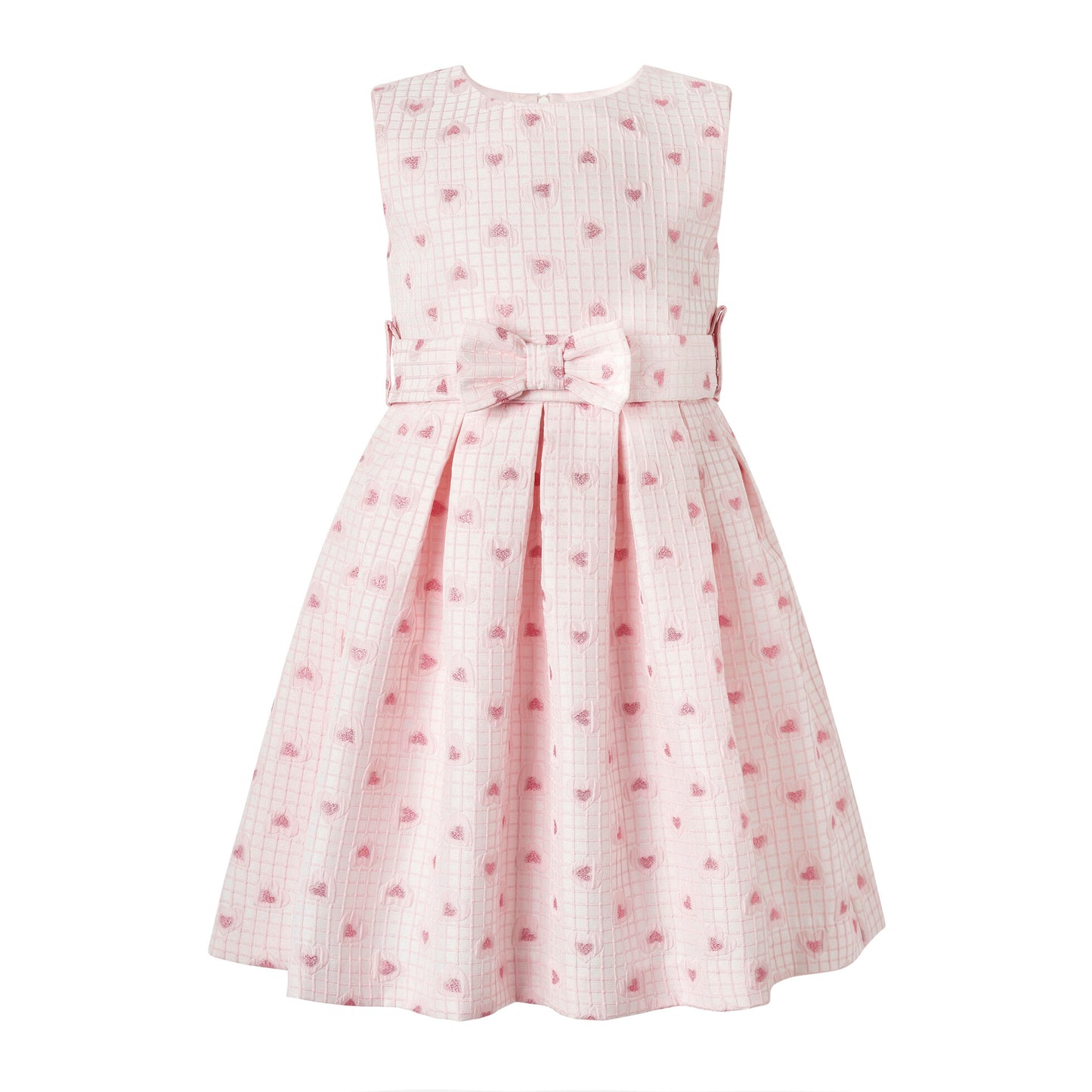 Heart Check Damask Dress