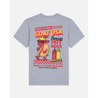 Gray Famous Dogs Tee