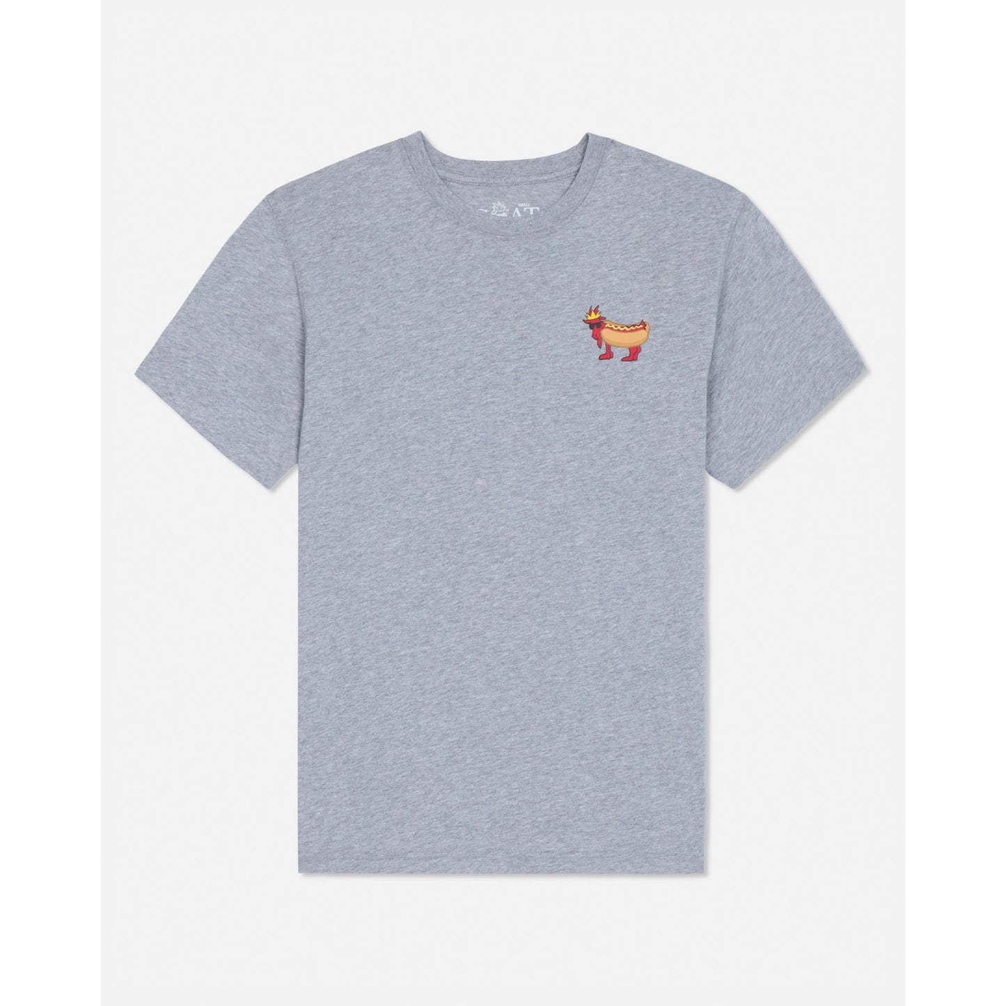 Gray Famous Dogs Tee