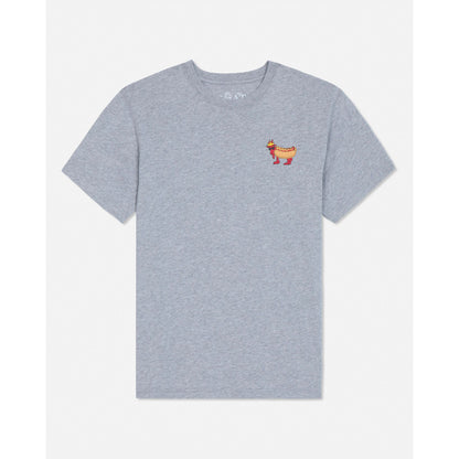 Gray Famous Dogs Tee