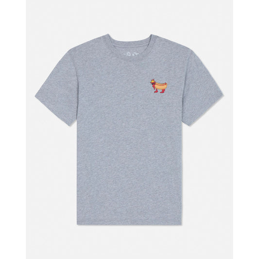 Gray Famous Dogs Tee