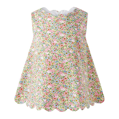 Floral Scalloped Short Set