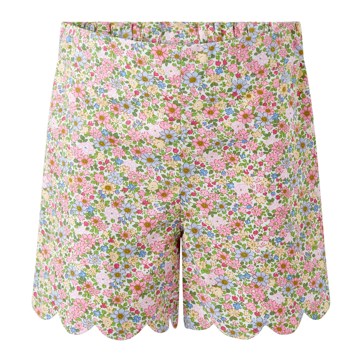 Floral Scalloped Short Set
