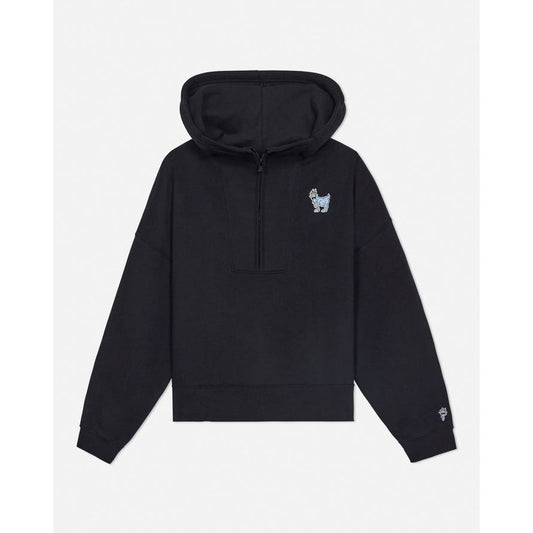Women's Half-Zip Hooded Sweatshirt
