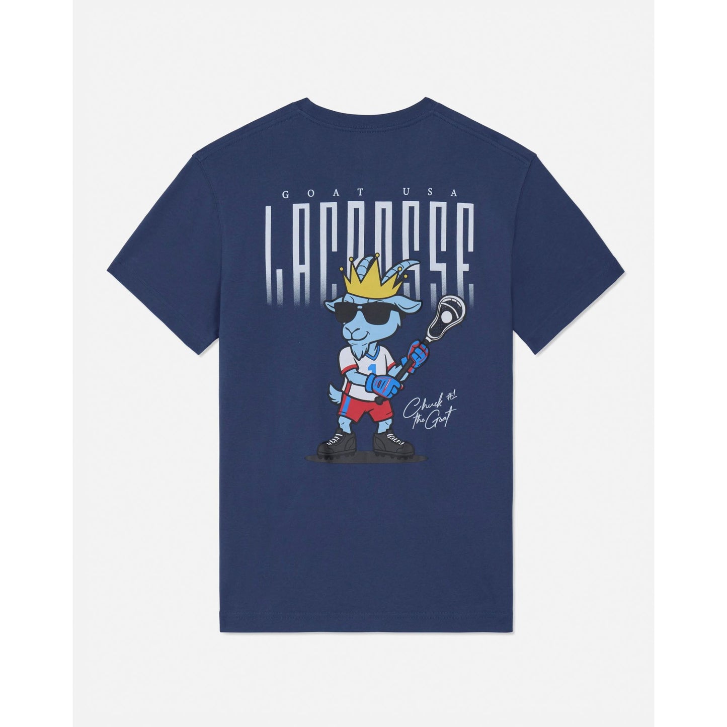 Boys LAX Tee Navy