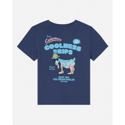 Boys Tee Navy Coolnessdrips