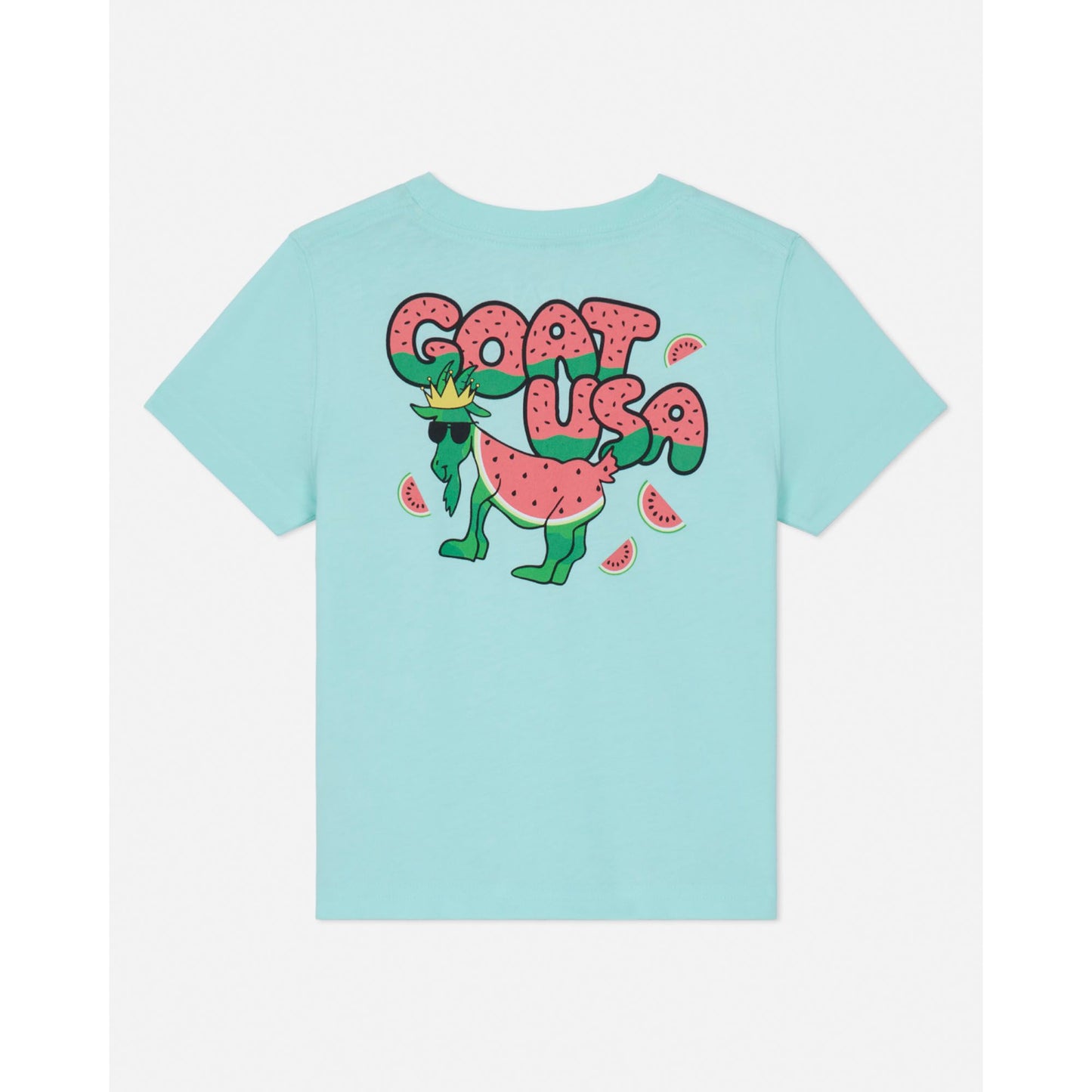 Goat Tee Mint Watermelon