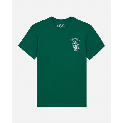 Boys Goat Tee Green Golf