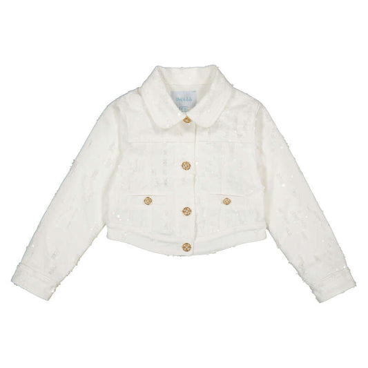 Jacket with sequins