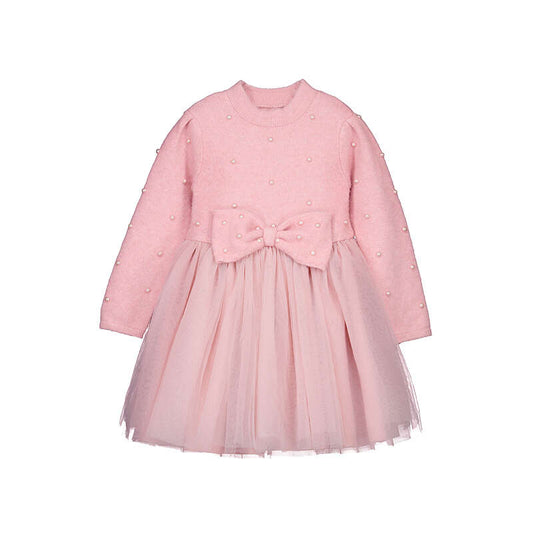 Pearl knit dress Petal