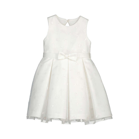 Shimmer tulle dress Creme