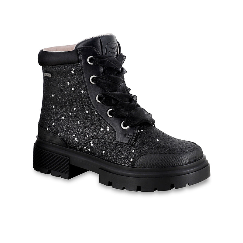 Gliter biker boots