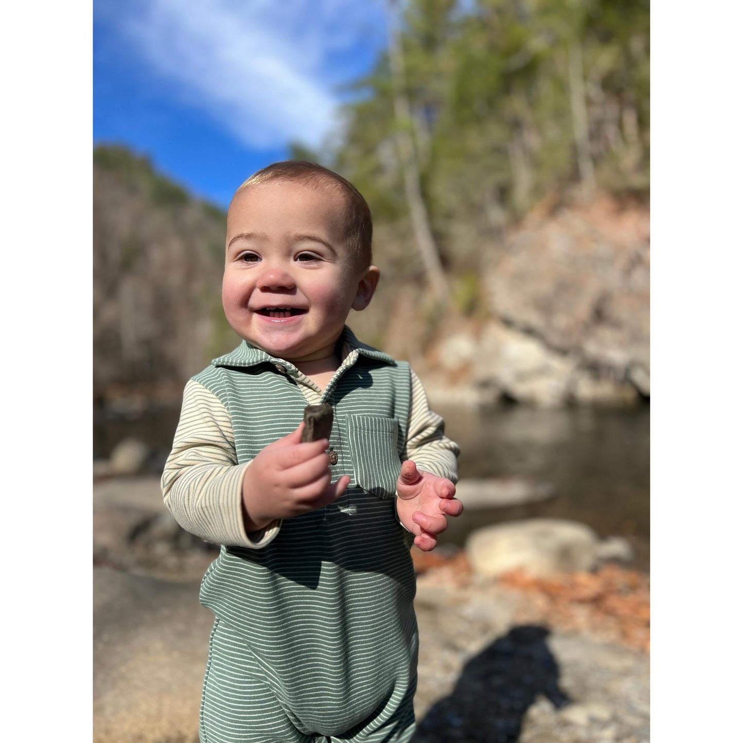 ARLINGTON Cosy polo romper