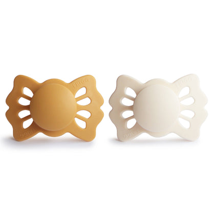 FRIGG Lucky Symmetrical Silicone Pacifier 2-Pack (0-6 Months)