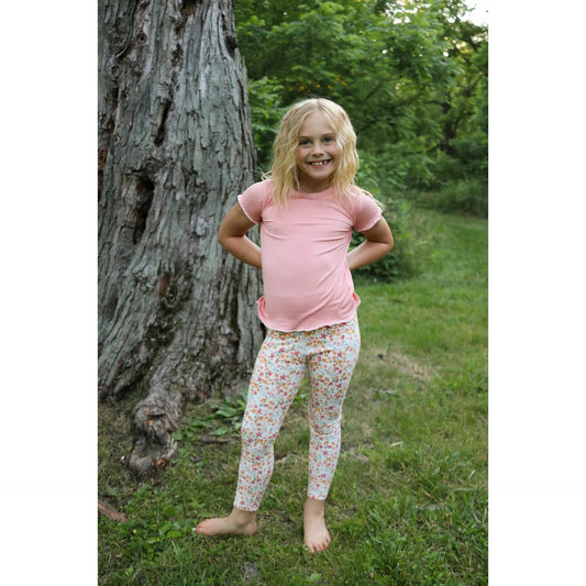 Peach Short Sleeve Lettuce