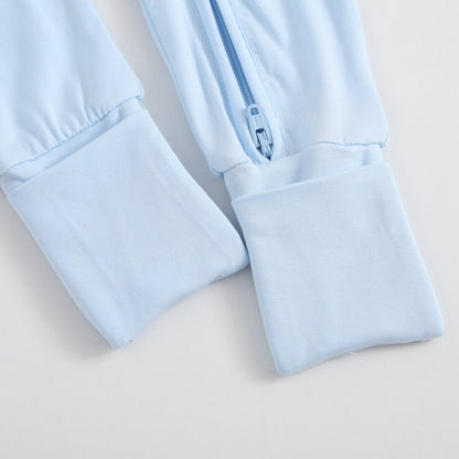 Dewdrop Zippered Baby Romper