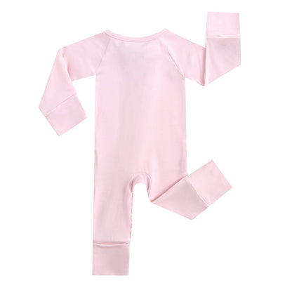 Dawn Ruffled Zippered Baby Romper