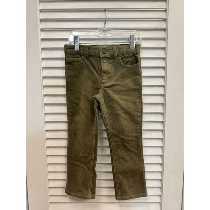 PANT WOVEN-GREEN DUSTY