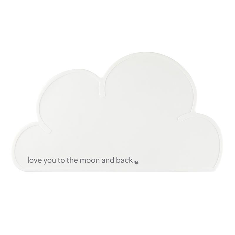 Silicone Cloud Mat - Love You To the Moon and Back