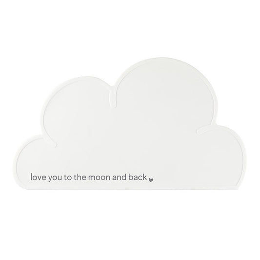 Silicone Cloud Mat - Love You To the Moon and Back