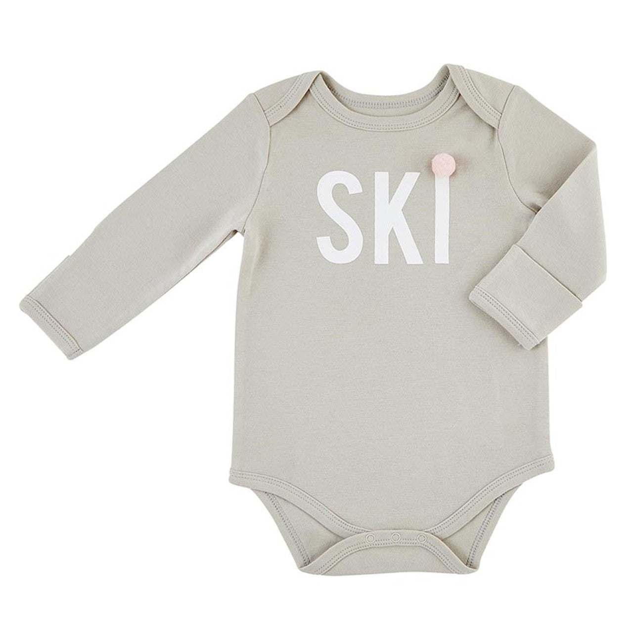 Ski - Winter Wonderland Long Sleeve Snapshirt || (6-12 Months)