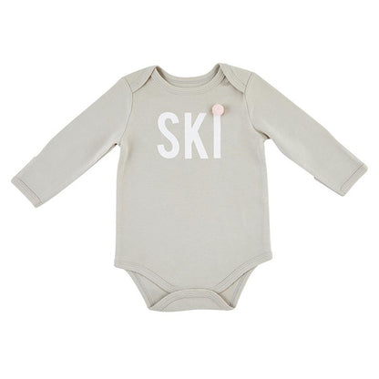 Ski - Winter Wonderland Long Sleeve Snapshirt || (6-12 Months)