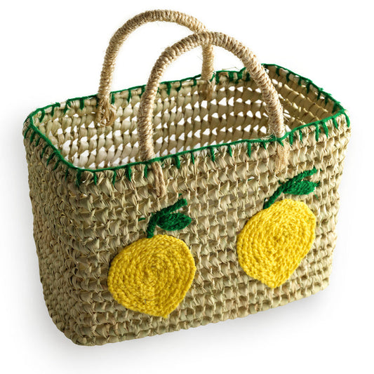 Mini Lemon Beach Bag