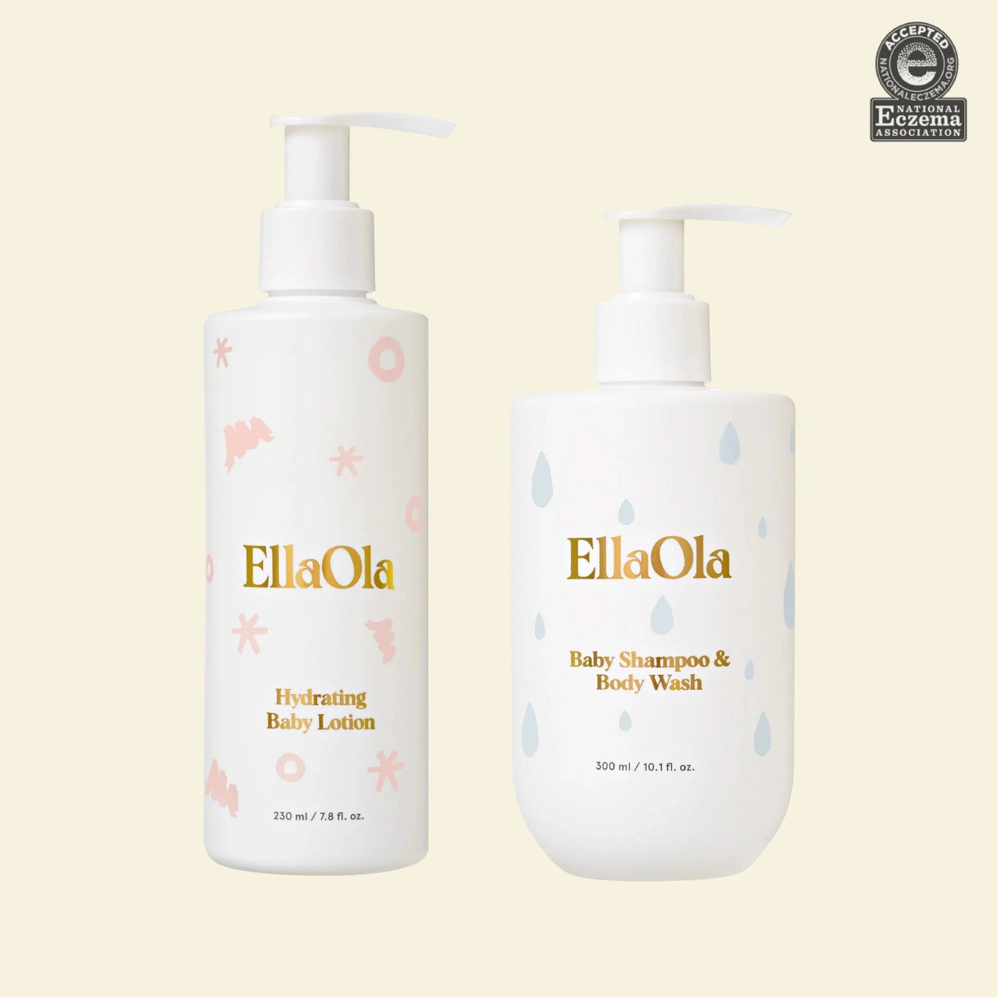 Ellaola lotion and shampoo gift set