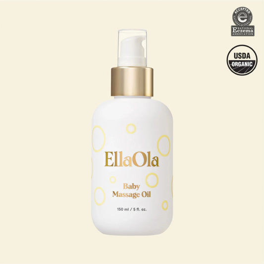 EllaOla Organic Baby Massage Oil