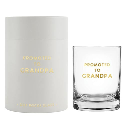 DOF Glass - Promoted to Grandpa