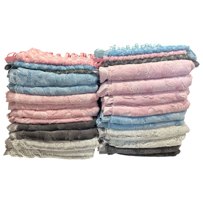 ABB Plush Blanket Luxe Cuddle 30x36