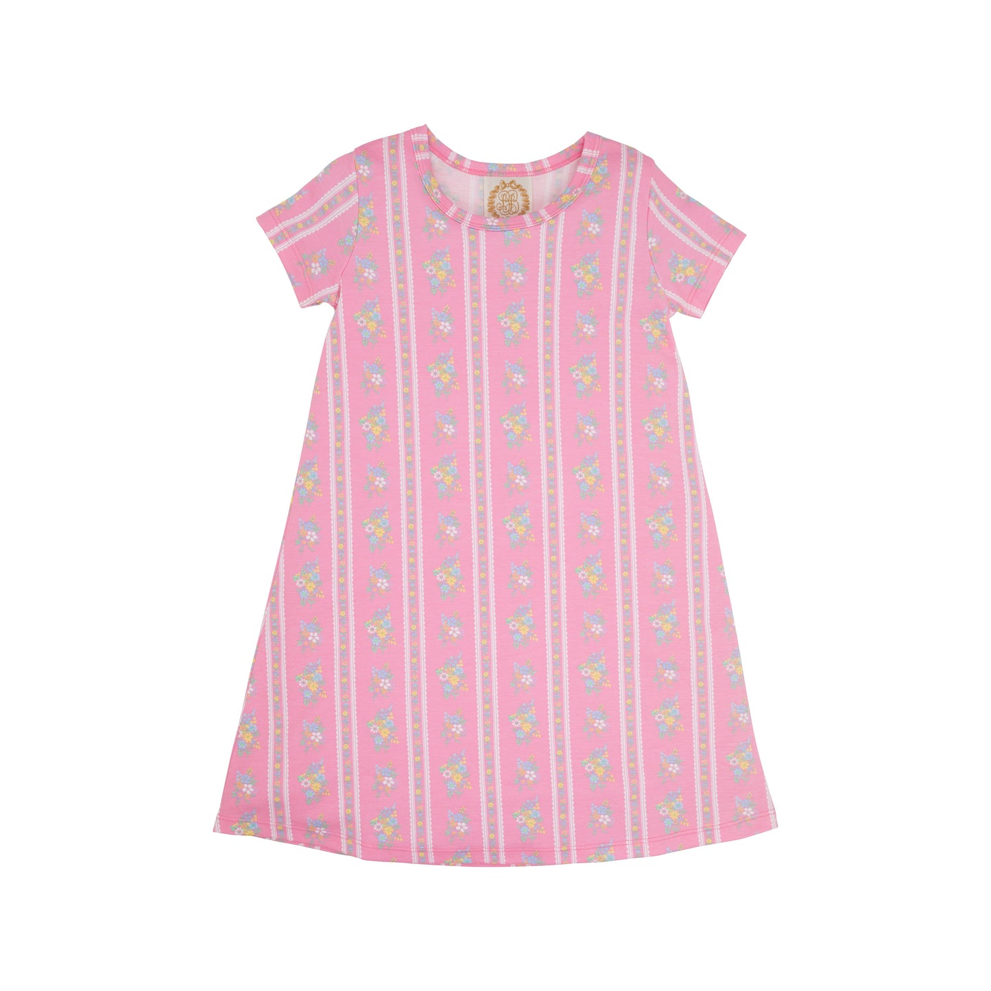 Polly Play Dress Argonne Forest Flowers (Pink)