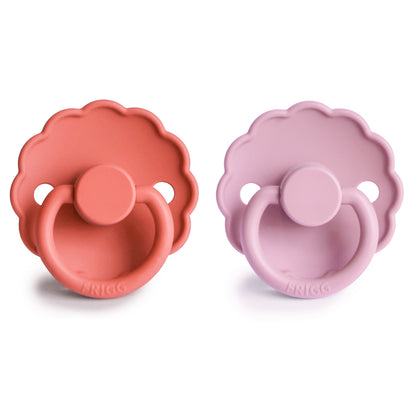 FRIGG Daisy Silicone Pacifier 2-Pack
