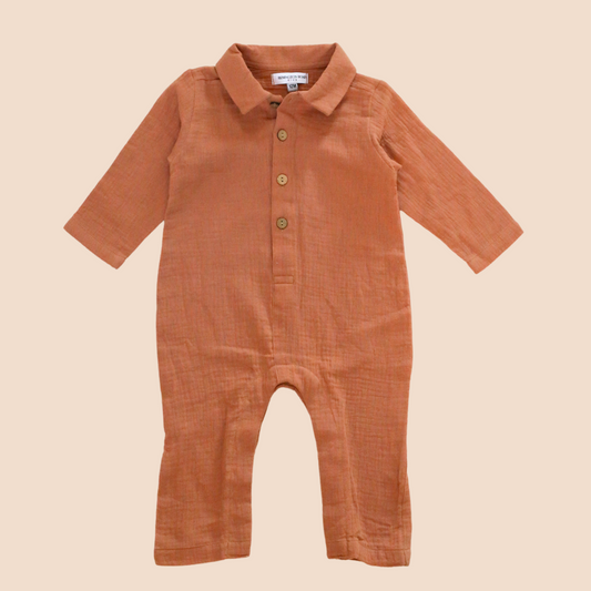 Infant Boys Collared Longall Brick