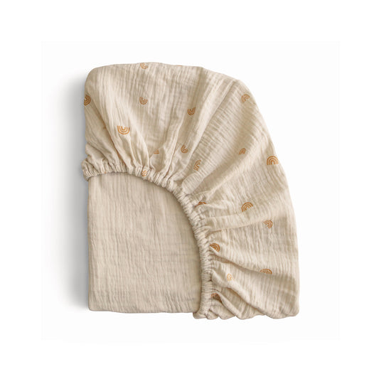 Mini Muslin Crib Sheet
