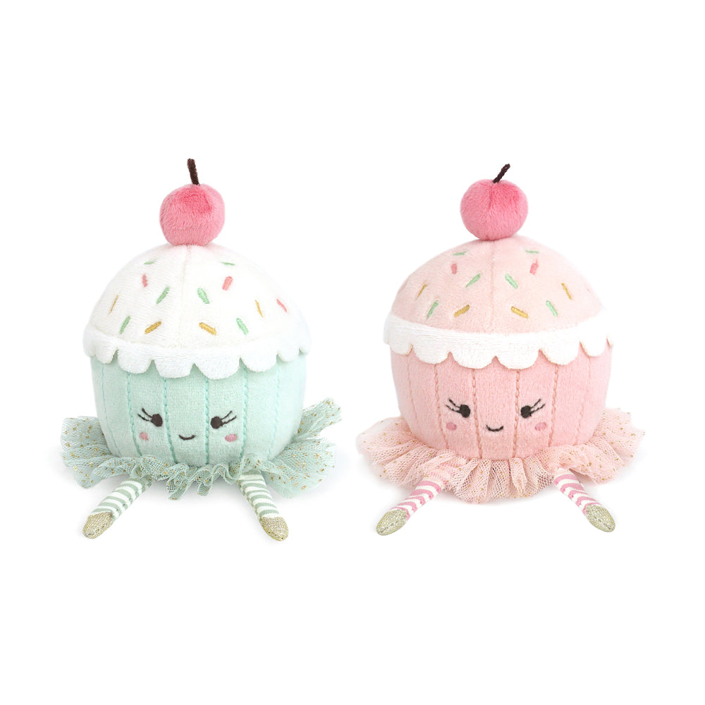 DANCIING DUO CUPCAKE / PINK MINT
