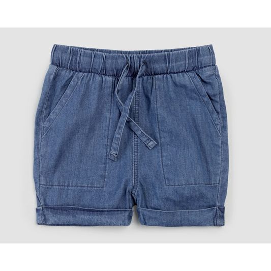 Girls Chambray Short